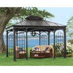 10x12 Aluminum Hardtop Gazebo