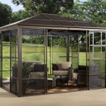 Aluminum Panel Hardtop Gazebo