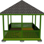 Building Plans for a Rectangular Gazebo