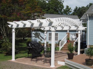 Square Vinyl Gazebo Kits