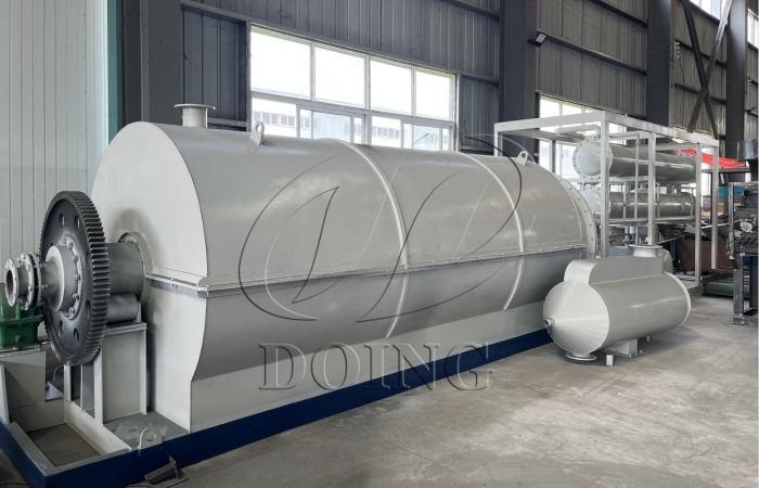 Advanced waste tire pyrolysis machine for sale