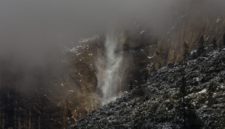 Yosemite valley early in the morning