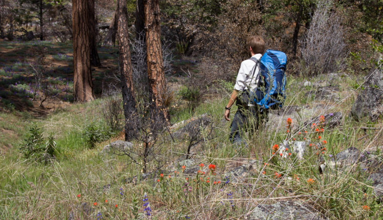 Hiking at Hetch Hetchy