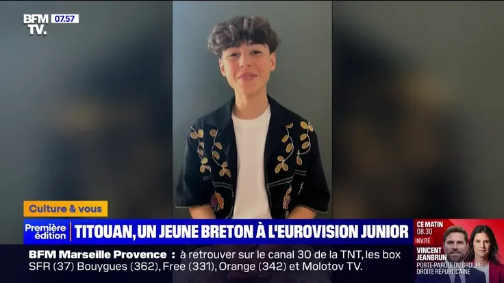  Titouan, un jeune Breton à l'Eurovision Junior - 19/09