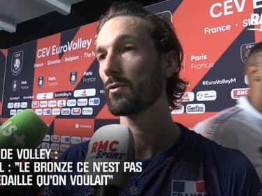 Euro de volley : « Le bronze, ce n’est pas la médaille qu’on voulait » lâche Lyneel dépité 