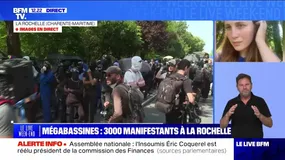 Mégabassines : 3 000 manifestations à La Rochelle - 20/07