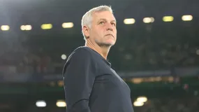 Bruno Genesio lors du match de Ligue des champions Sporting-Lille, le 17/09/2024