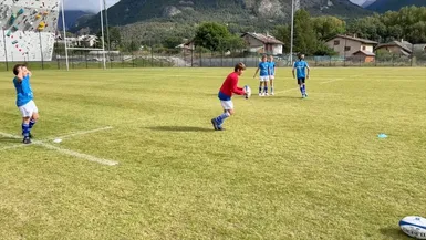 Après la médaille d'or aux Jeux olympiques en rugby à 7, les jeunes, filles et garçons du nord du département des Hautes-Alpes se sont inscrits en masse pour pratiquer le ballon ovale.