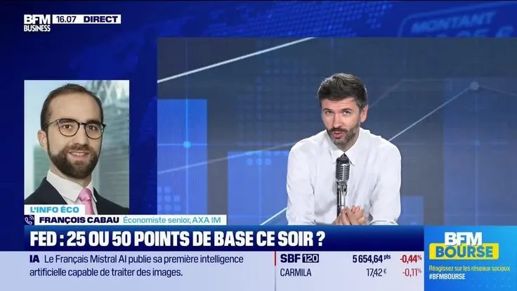 L'éco du monde : FED, 25 ou 50 pts de base ce soir ? - 18/09