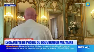 Lyon:une visite guidée de l'Hôtel du Gouverneur militaire, ouvert au public pour les Journées du patrimoine