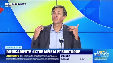 French Tech : Iktos conçoit des médicaments grâce à l'IA - 19/09