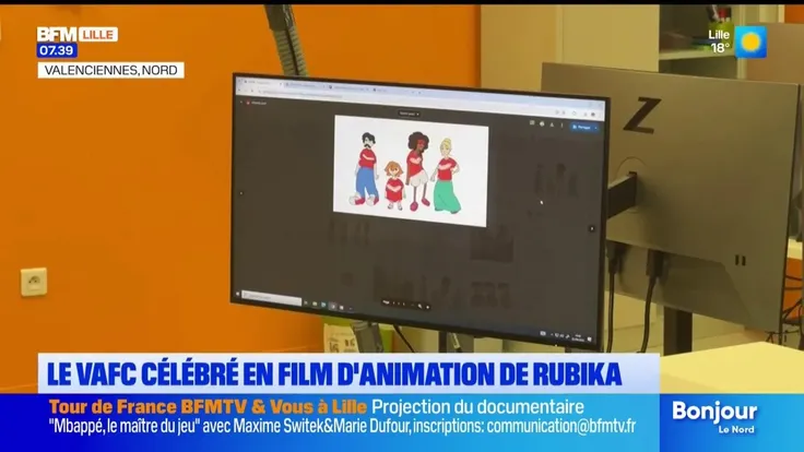 Trois étudiants de Rubika créé un film d'animation pour le VAFC