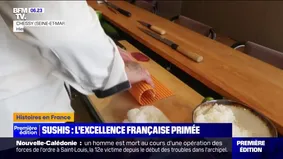 La France championne du monde de sushis, avec trois chefs français sur le podium  