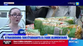 "C'est important": 500 étudiants strasbourgeois se nourrissent grâce à l'aide alimentaire gratuite