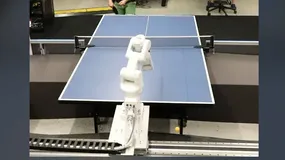 Le robot de tennis de table de Google