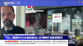 Manifestations contre les mégabassines: "Trois blessés parmi les forces de l'ordre" annonce le préfet de Charente-Maritime