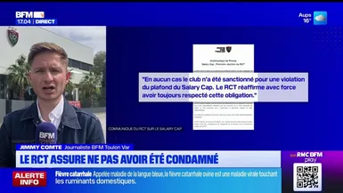 Le RCT dément avoir été sanctionné pour une violation du plafond du "Salary cap"