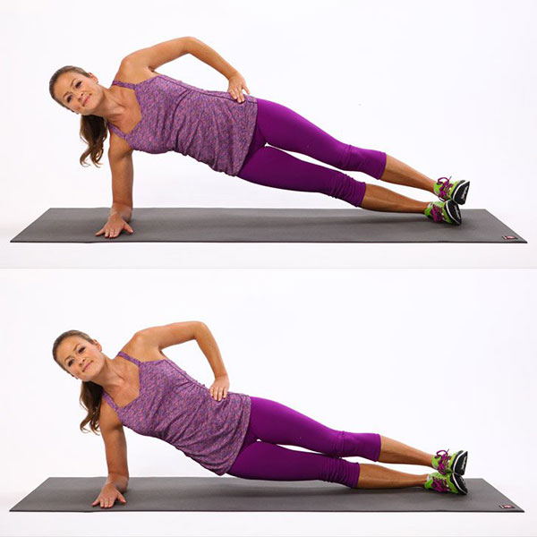 Side-Plank-Dips