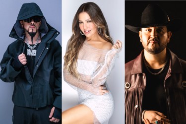 Yandel, Thalía & Edén Muñoz