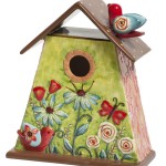 Paintings of Bird Houses