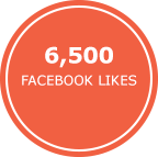 6,500  facebook likes