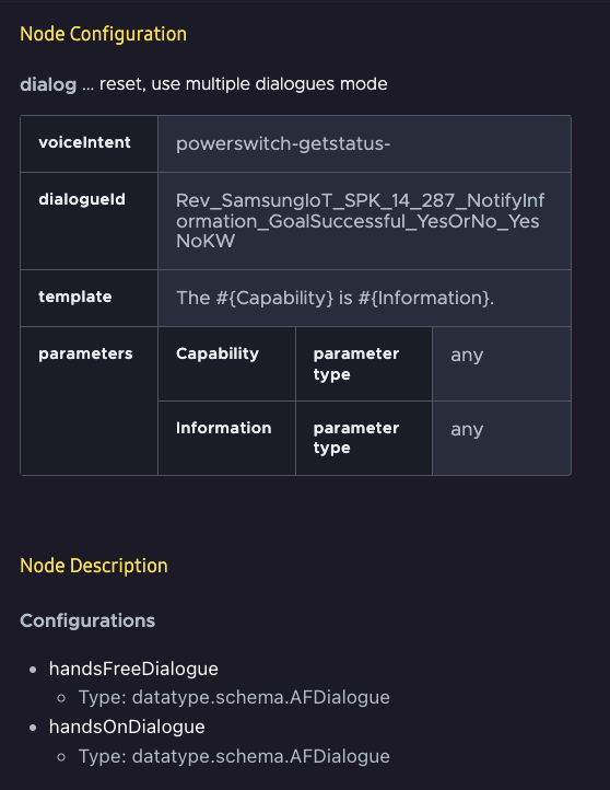 Configuring Dialog Responses