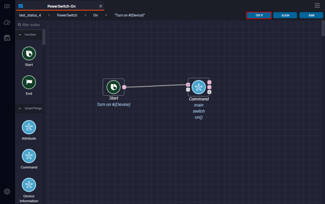 The Completed Action Flow