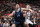 SALT LAKE CITY, UT - July 8: Zach Edey #14 of the Memphis Grizzlies and Kyle Filipowski #22 of the Utah Jazz battle for position during the 2024 NBA Salt Lake City Summer League on July 8, 2024 at Delta Center in Salt Lake City, Utah. NOTE TO USER: User expressly acknowledges and agrees that, by downloading and or using this Photograph, User is consenting to the terms and conditions of the Getty Images License Agreement. Mandatory Copyright Notice: Copyright 2024 NBAE (Photo by Melissa Majchrzak/NBAE via Getty Images)