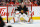 CALGARY, AB - MARCH 14: Dan Vladar #80 of the Calgary Flames skates warms up against the Vegas Golden Knights at Scotiabank Saddledome on March 14, 2024 in Calgary, Alberta, Canada. (Photo by Gerry Thomas/NHLI via Getty Images)