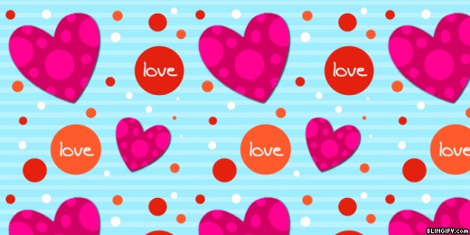 Heart Dots google plus cover