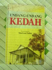 Buku Undang-Undang Kedah sebagai BUKTI rujukkan