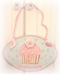 So Shabby Pink Cupcake Art