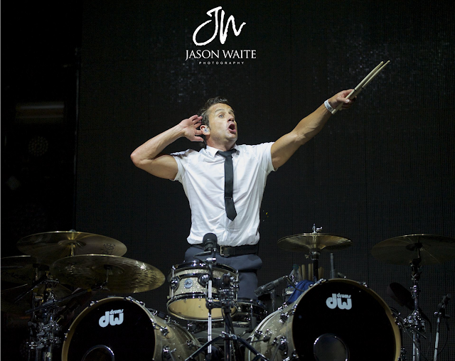 Drummer Duncan Phillips of Newsboys