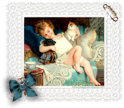 collage vintage cuadro de Emile Munier