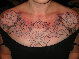 Chest Tattoo Design Photo Gallery - Chest Tattoo Ideas