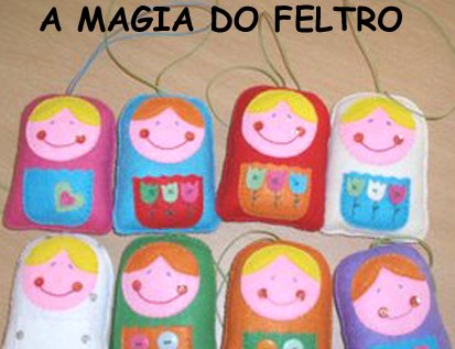 A magia do feltro