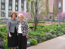 mom and I on temple square