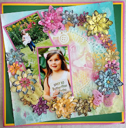 Runner Up layout for scrapbooker of the year 2012