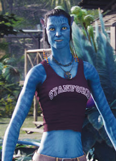 sigourney, weaver, avatar, motion capture, stanford shirt, showtime