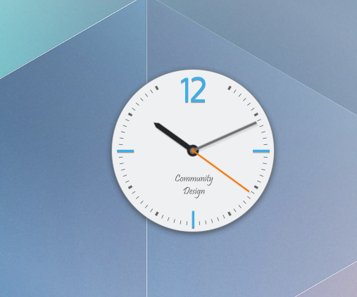 Reloj de KDE5