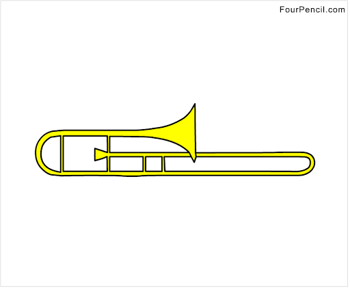 Free Printable Trumpet coloring pages for kids