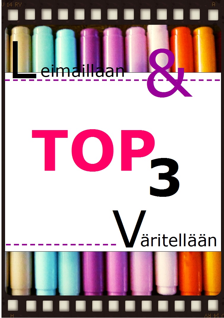 Leimaillaan ja väritellään top3