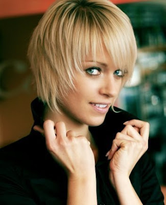 lion hairstyle. short inverted bob hairstyles.