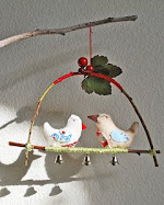 Woodland Love Birds tutorial