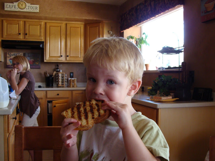 Boy Cheese Sandwich, Please!