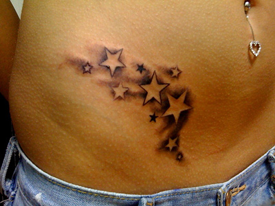 female tattoos on hip