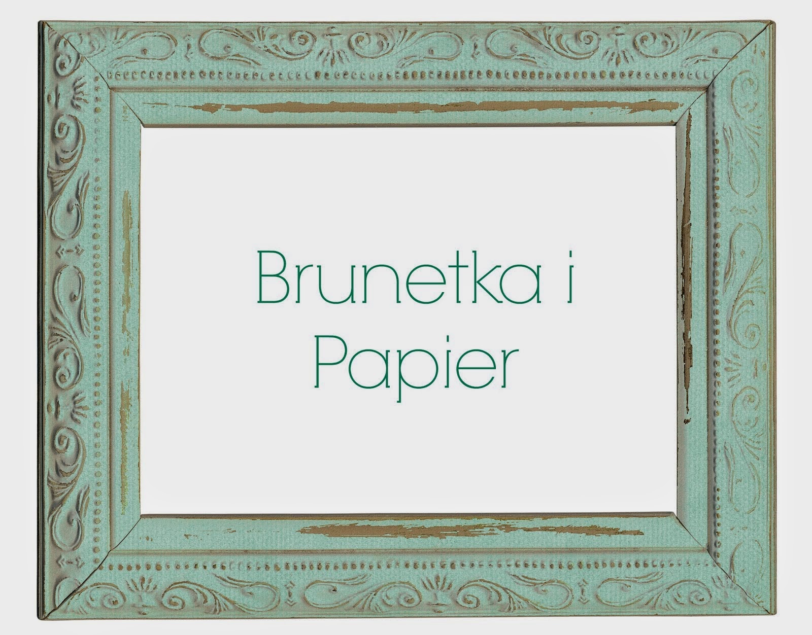 ------- Brunetka i papier -------