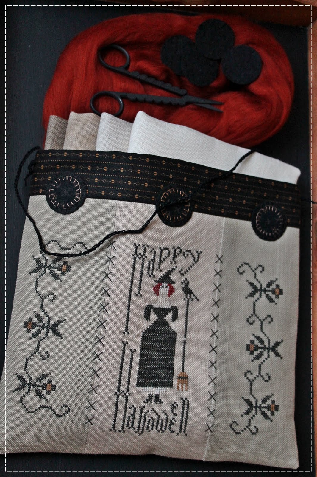 Happy Halloween Sewing Bag