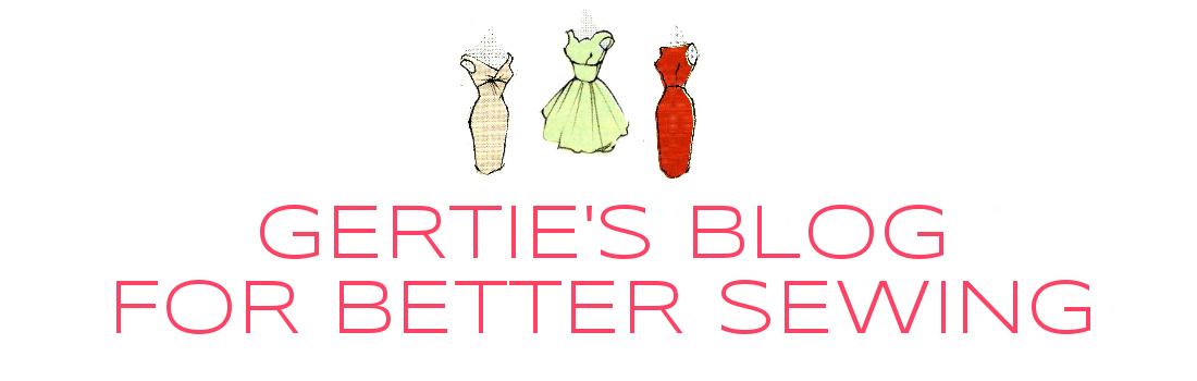 Gertie's New Blog for Better Sewing