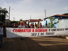 Segunda Caminhada de Combate ao Mosquito da Dengue.